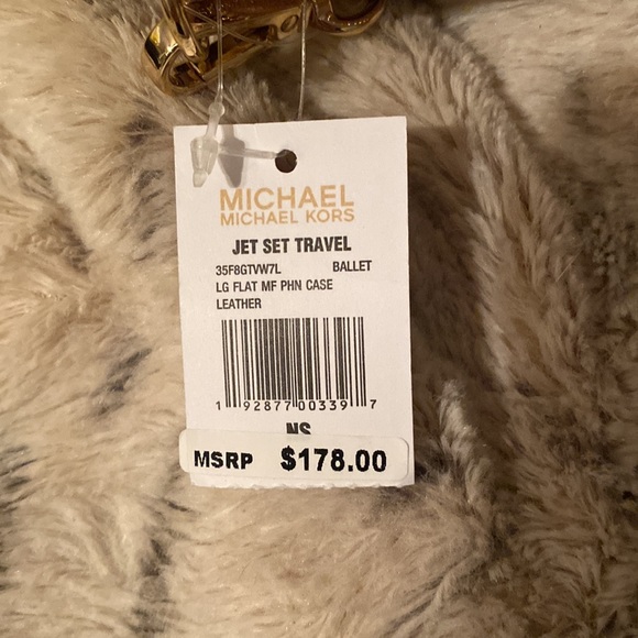 Michael Kors jet set phone wallet in ballet - Picture 4 of 4